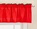 LORRAINE HOME FASHIONS Ribcord Window Curtain Tailored Valance, 54