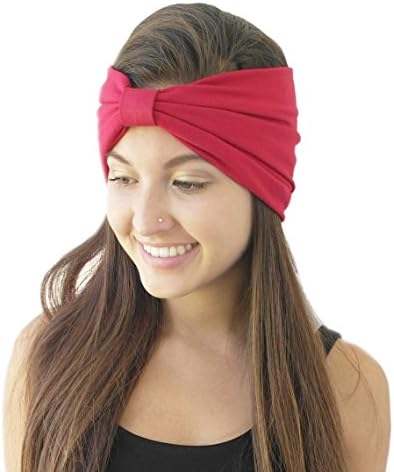 Touch of Megumi Womens Workout Headband for Yoga, Sports, Gym - Sweat-Wicking &amp; Durable Material
