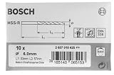 BOSCH 2607018403 Rundschaftbohrer 10 R Metallb. 2,1 x 24