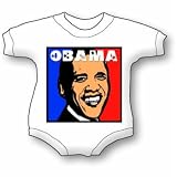 Barack Obama-3 Baby Ultrasoft Onesie