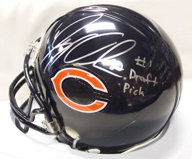 Greg Olsen #1 Draft Pick Autographed/Hand Signed Chicago Bears Mini Helmet