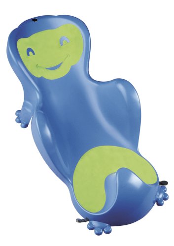 Baby Cocoon Bath Seat - White Blue