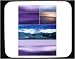 Decorated Mouse Pad with coast, seawater, shore, montage, seaside, Cyprus, collage, sand, dune, effervesce, images, solitude, spume, waves, foam, clouds, brine, froth, saltwater, beach, collection, Mediterranean Sea, cloudy, sky, seashore, sea, fizz, water, white water, vacation, ocean