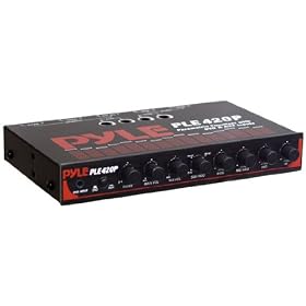 PYLE Plus Series PLE420P - Equalizer / crossover - Half-DIN - in-dash