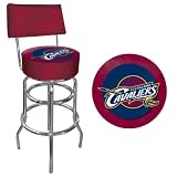 NBA Cleveland Cavaliers Padded Swivel Bar Stool with Back Amazon.com