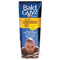 Bald Guyz Sunscreen Gel 4 oz SPF 30