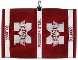 NCAA Mississippi State Bulldogs Woven Jacquard Golf Towel