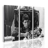 Nick Laws PACINO Al Scarface Movie Canvas 3 Pictures