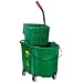 Rubbermaid Commercial FG758888 WaveBrake Side Press Combo High-Performance Mopping System, 35 qt Capacity, 20.1" Length x 15.7" Width x 36.5" Height, Green