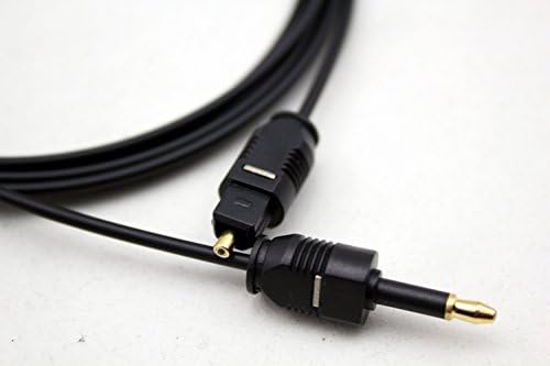 AEAC Digital Optical Audio3.5mm to Toslink Cable, 10.5Feet