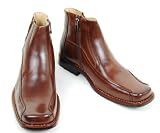Majestic Mens Dress Boots Brown