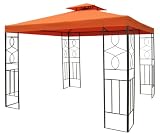 Gartenpavillon 3x3 Romantika terracotta