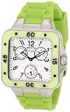 Invicta Women's 1283 Angel Collection Multi-Function Lime Rubber Watch