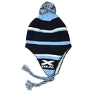 Kids/Childrens Boys Scotland Stripe Peruvian Hat with Tassels