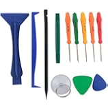 BSTPOWER&reg; 12 in 1 Open Pry Screwdriver Repair Tool Kit for Apple iPhone 6 6 Plus 5 5s Samsung Tablets iPad