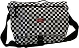 Dickies - Dickies 614 Black and White Checkered Basic Messenger Bag