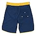 Men's Corona Navy Vertical Racing Stripes Board Shorts