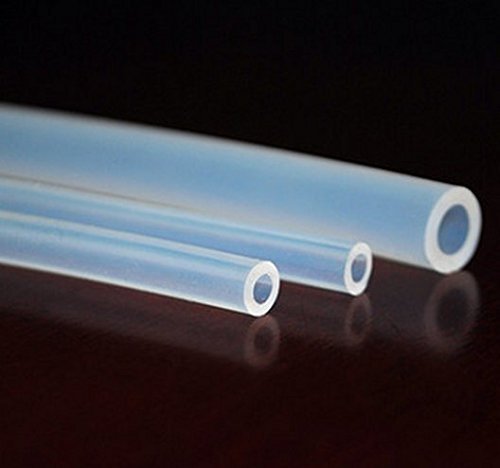 UP100 Silicone Tubing Food Grade Homebrew Beer Fermentation Siphoning & Wine Making Beer Water Line 16 feets (OD 4mm ID 2mm)