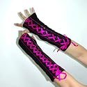 Poizen Armstulpen NIGHT ARMWARMER pink