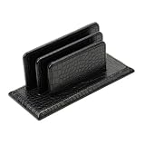 Executive Mail Organizer (Black) (8.25"H x 3.5"W x 3.5"D)