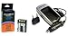 Power2000 NB-2LH Battery & Charger Set for Canon EOS Digital Rebel XT, XTi, Powershot G7, S80, ZR700, & ZR400