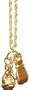 TITLE Gold Gloves Necklace