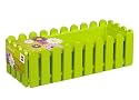 Emsa 506416 Landhaus Blumenkasten 50 cm grün
