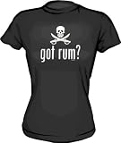 Got Rum? Pirate Logo Women's tee Shirt in 6 Colors Small thru XXL