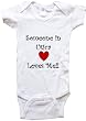 SOMEONE IN UTICA LOVES ME - UTICA BABY - City Series - White, Blue or Pink Onesie / Baby T-shirt
