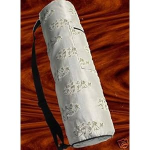 CHINESE CHARACTERS Yoga Pilates mat bag LARGE