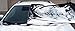 iceScreen Magnetic Windshield Ice & Snow Cover, Standard Large, White