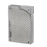 Porsche Design PD5 Silver Carbon Fiber Torch Flame Lighter