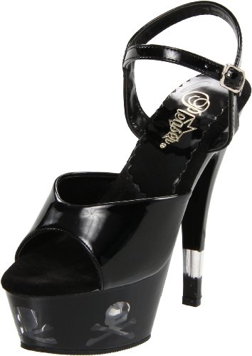 Pleaser Women's Kiss-209LT5/B/U Platform Sandal