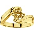 14K Yellow Gold Mother's Ring - 5 Gemstone -- YOU CHOOSE THE COLORS!
