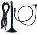 Cellphone Signal Booster Kit of Wilson Electronics Dual Band Mini Magnet Antenna and Cell Phone Antenna Adapter Cable for Nextel i305, i315, i325, i355