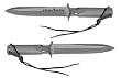Schrade SCHF1 Extreme Survival Special Forces Fixed Blade Knife, with Nylon Sheath