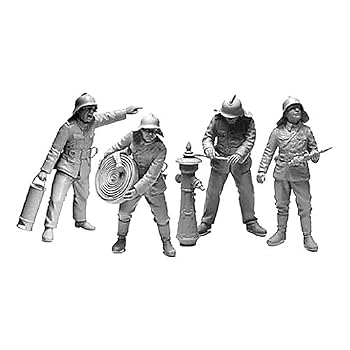 1/35 独・消防士4体1939-45年