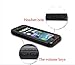 Caka 6S Plus Waterproof Case, 6 Plus Case, Full-Body Underwater Shockproof Dirtproof Durable Full Sealed Protection Case Cover with Kickstand for 6S 6 Plus 5.5 Inch Case (Black)