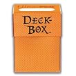 1 (One) Ultra Pro Deck Box - Ultra Pro Deck Textured Box: Aztec Sun (Orange)