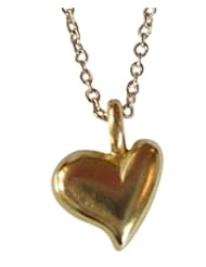 Dogeared I Love Heart You Gold Dipped Reminder Necklace