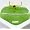 The Weee Urinal Screen Football - Green Set of 2