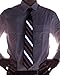 Electric Styles - Sound Activated LED Light Up Necktie, Animated Novelty Ties for Men - Striped