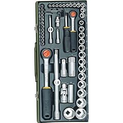 Komplett-Steckschl�sselsatz 1/4 "" + 1/2 ""(56-teilig)
