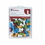 UNV31310 - Assorted Rainbow Color Push Pins