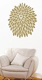 Leisurebrands, Blossom Wall Sticker, Gold Colour Effect, Large