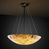 IMAGE OF Alabaster Rocks Matte Black Finials Round 27
