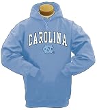 North Carolina Tar Heels Mascot One Hooded Sweatshirt (Carolina Blue, X-Large)