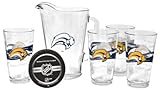 Buffalo Sabres Glasses and Beer Pitcher Set | Buffalo Sabres Gift Set