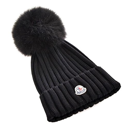 MONCLER (モンクレール） ウール100% ニットキャップ/ビーニー 0021900 03510 999 [並行輸入品]