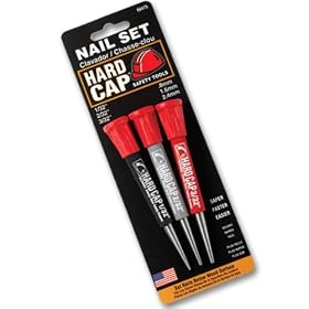 Hard Cap Nail Set, 3 piece Set by Baltimore Tool